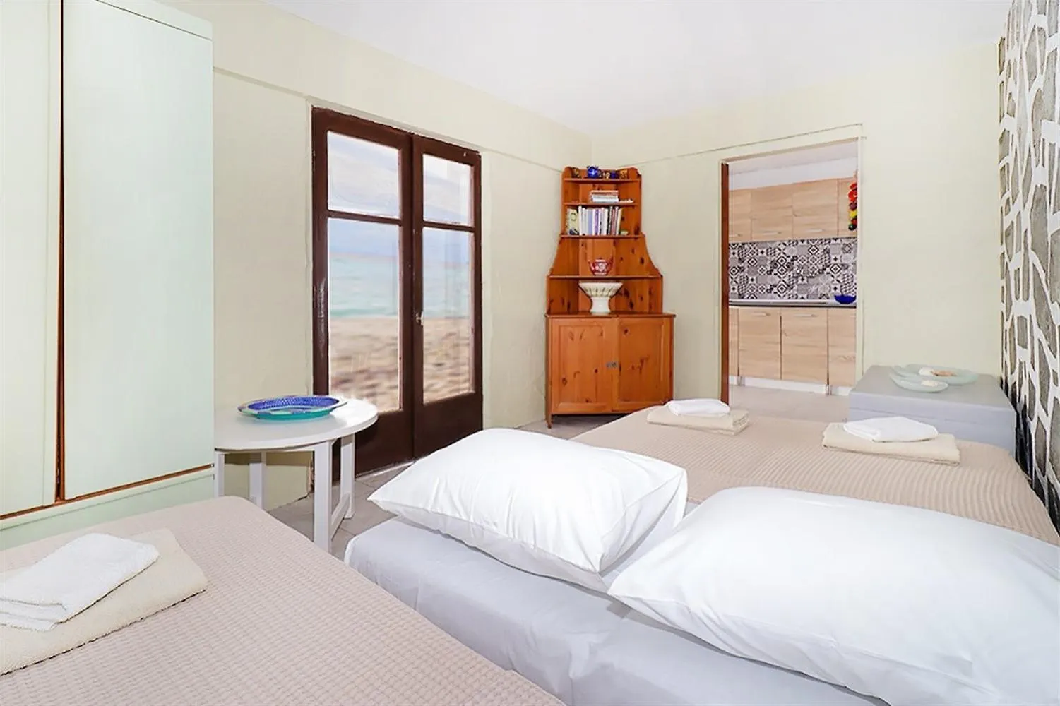 펜션 Ioanna Beach House Fourka 2 Bedrooms 5 Guests Skála Foúrkas