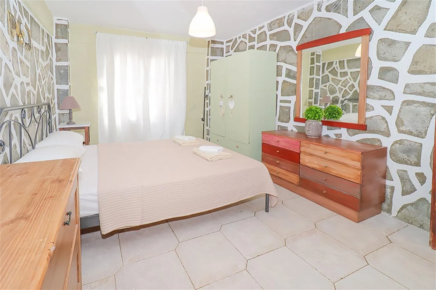 펜션 Ioanna Beach House Fourka 2 Bedrooms 5 Guests Skála Foúrkas