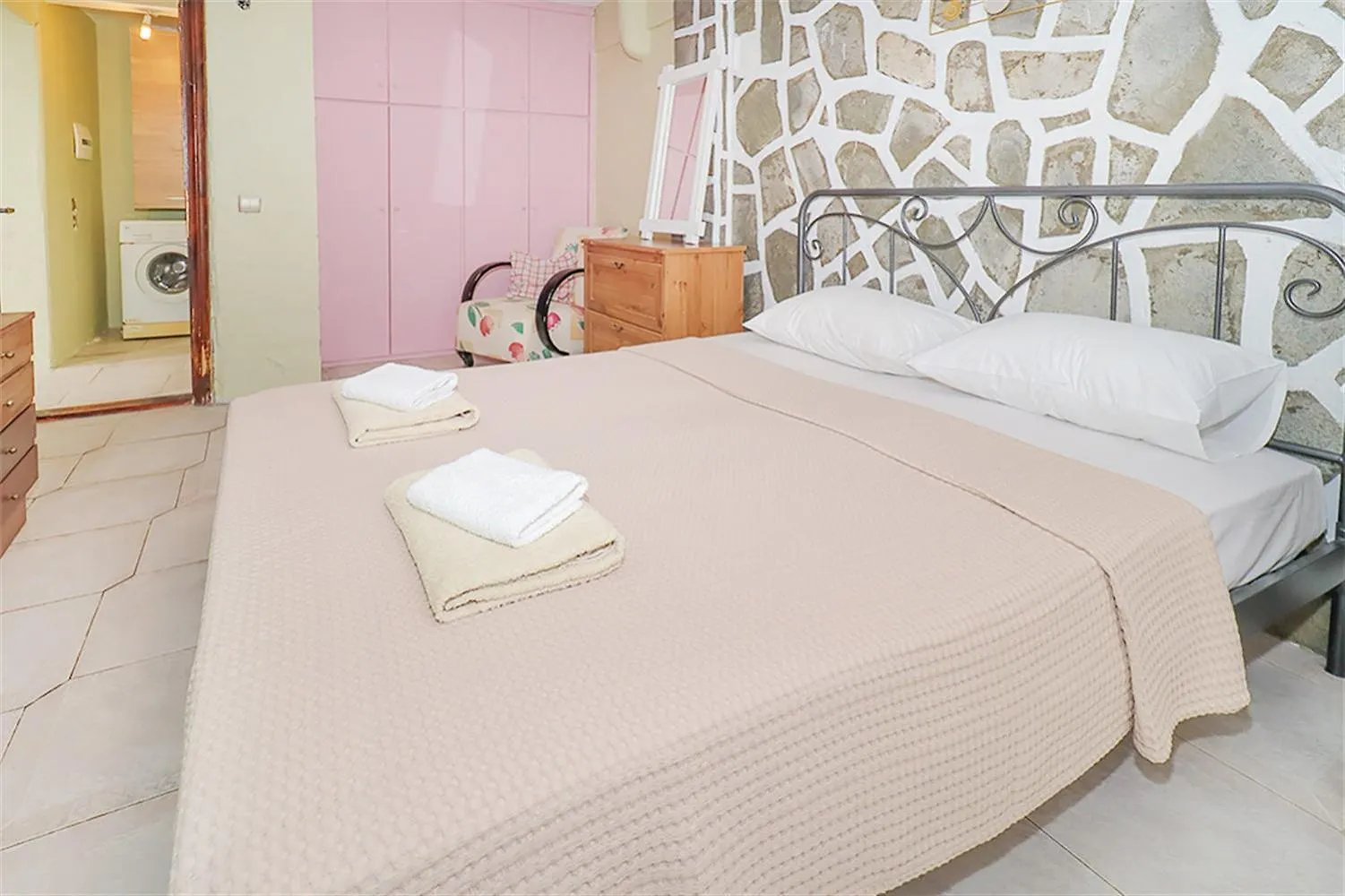 Ioanna Beach House Fourka 2 Bedrooms 5 Guests Skála Foúrkas 0*,